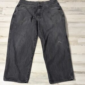Marithe Francois Girbaud Charcoal Relaxed Jeans Vintage Size 40